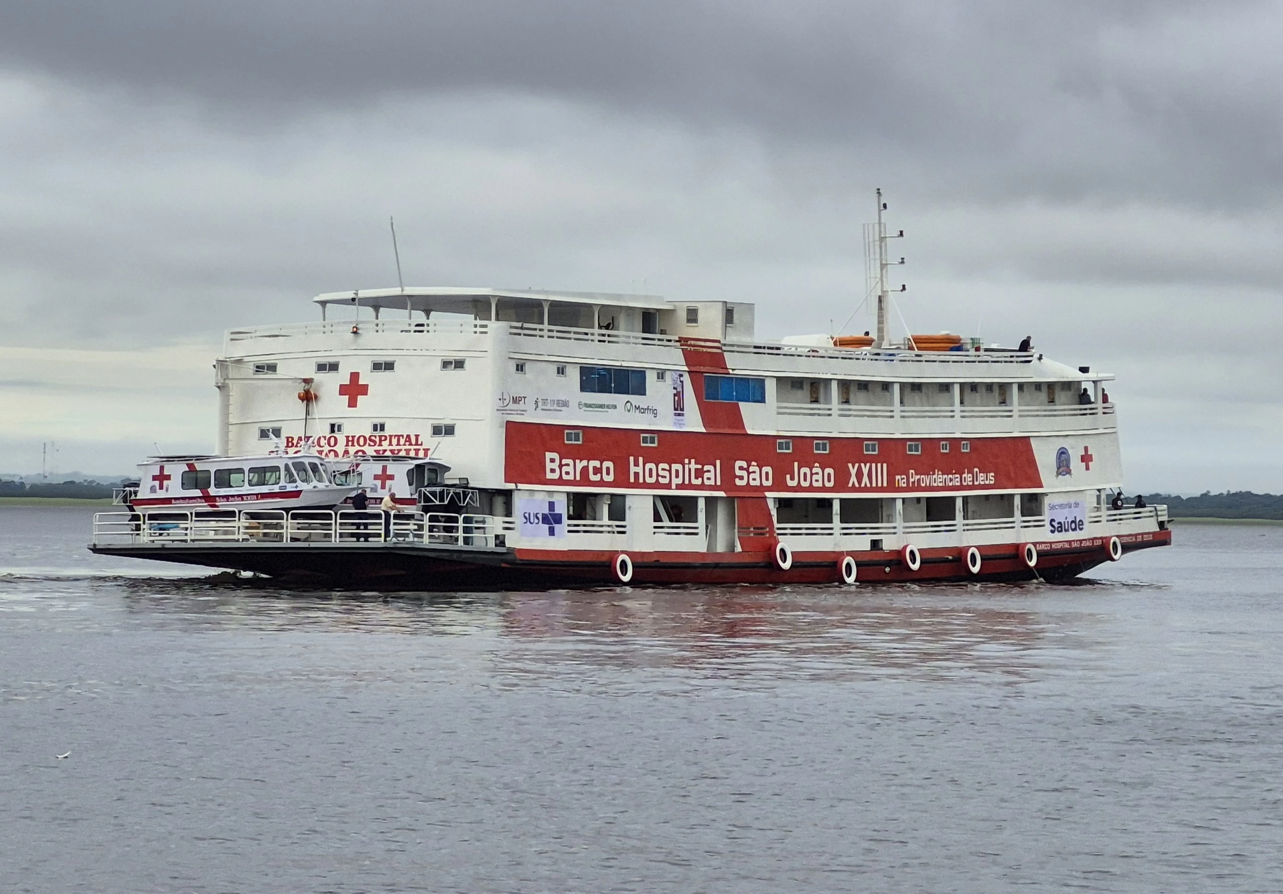 Barco Hospital São João XXIII na Providência de Deus